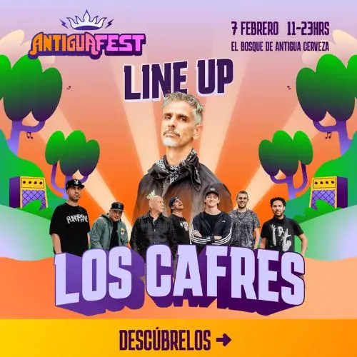 banda Los Cafres en concierto en Guatemala 2026
