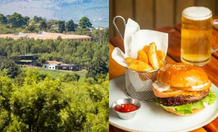 Restaurante Carmona, un jardín cervecero cerca de Antigua Guatemala