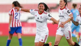 Andrea Álvarez lideró con doblete la victoria del Sevilla Femenil