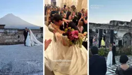 Boda de Arturo Castro y Lauren Hoover en Antigua Guatemala