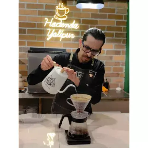 Café de Hacienda Yalipur en Ciudad Guatemala Pizca Patisserie