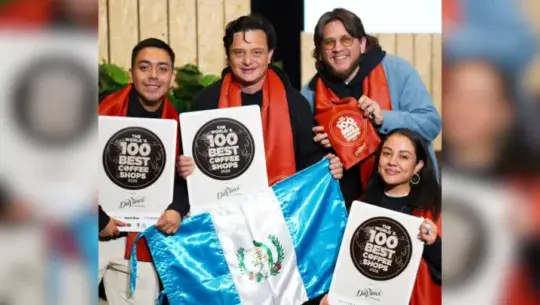 Cafeterías guatemaltecas destacan entre las 100 mejores del mundo 2026