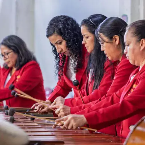 Concierto Marimba en la Plaza de la Constitución