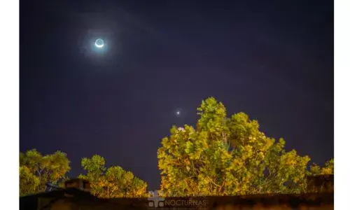 Conjunciones en Eclipse lunar total en Fenómenos astronómicos de marzo 2026 Guatemala