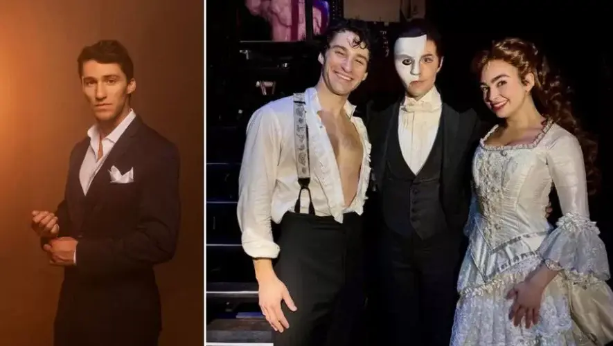 Daniel Lopez, el guatemalteco que actúa en El Fantasma de la Ópera