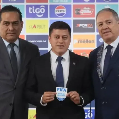 Gafetes fifa para los árbitros de Fútbol sala 2026
