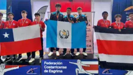 Guatemala ganó la medalla de oro en la Copa del Mundo de Florete Juvenil 2026