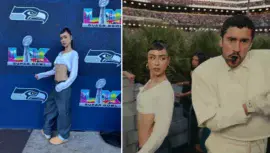 Guatemalteca participó en show de Bad Bunny en el Super Bowl 2026