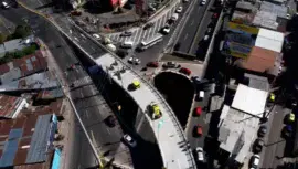 Habilitan paso a desnivel hacia San José Pinula