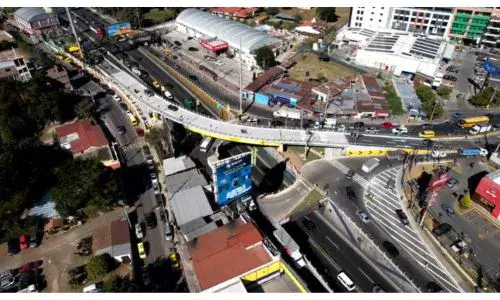 Habilitaron Paso a Desnivel de Don Justo, en el cruce a San José Pinula
