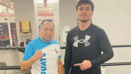 Léster Martínez inicia su preparación junto a Esaú Diéguez en Estado Unidos para la pelea de marzo 2026