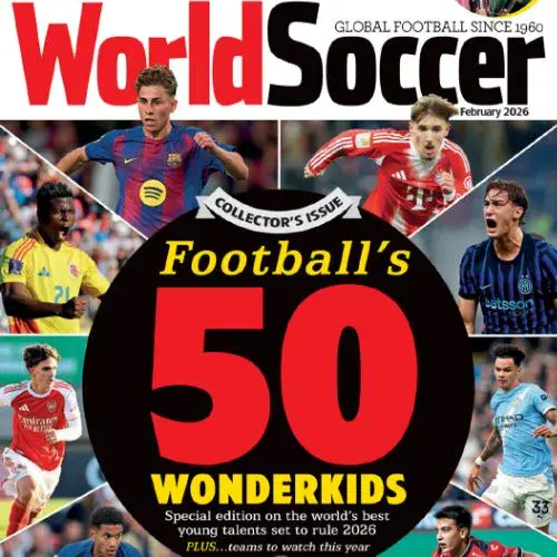 Listado de los 50 Footballs wonderkids de World Soccer 2026