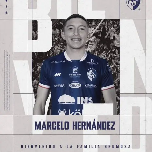 Marcelo Hernández nuvo jugador de Cartaginés para el 2026