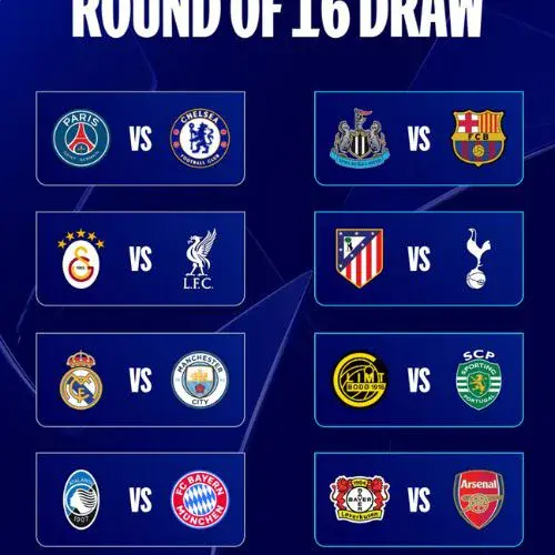 Octavos de final de la Champions League 2026