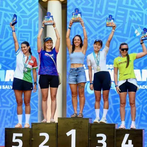 Premiación Ironman 70.3 San Salvador 2026