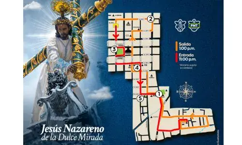 Procesión 21 de febrero 2026 en Antigua Guatemala
