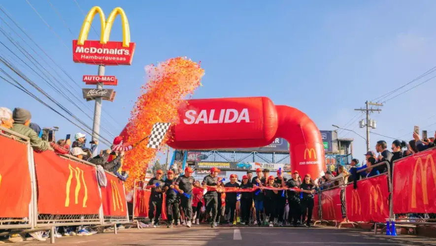 Recorrido de la Carrera Familiar McDonald's 2026 en la Ciudad de Guatemala