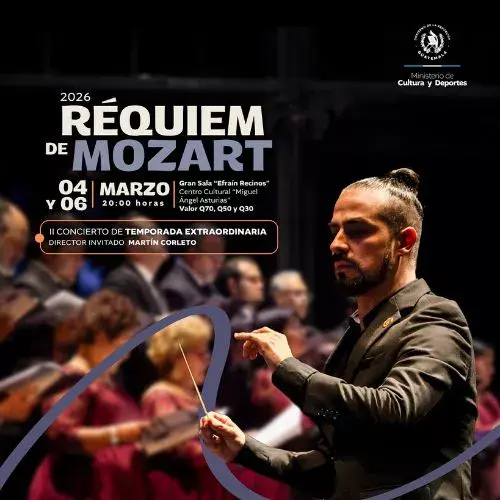 Réquiem de Mozart por la Orquesta Sinfónica Nacional 2026