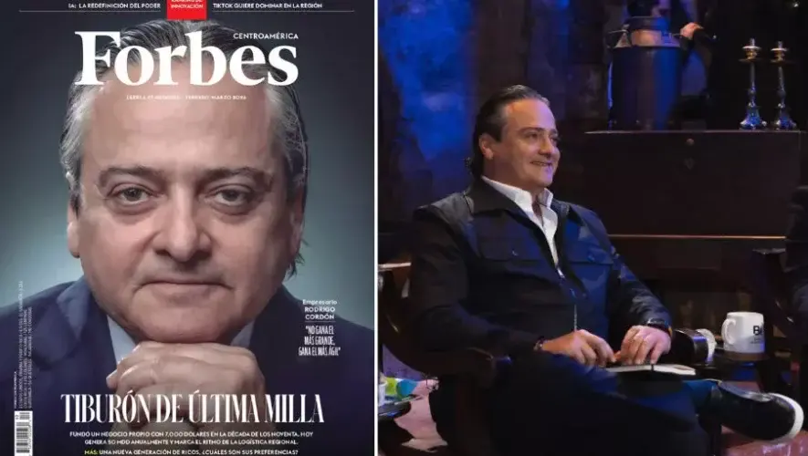 Rodrigo Cordón destacó en la portada de Forbes Centroamérica