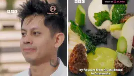 Selvin Bracamonte destacó a Guatemala en MasterChef The Professionals