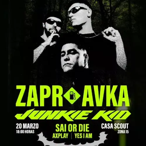 Show Zapravka y Junkie Kid en Guatemala