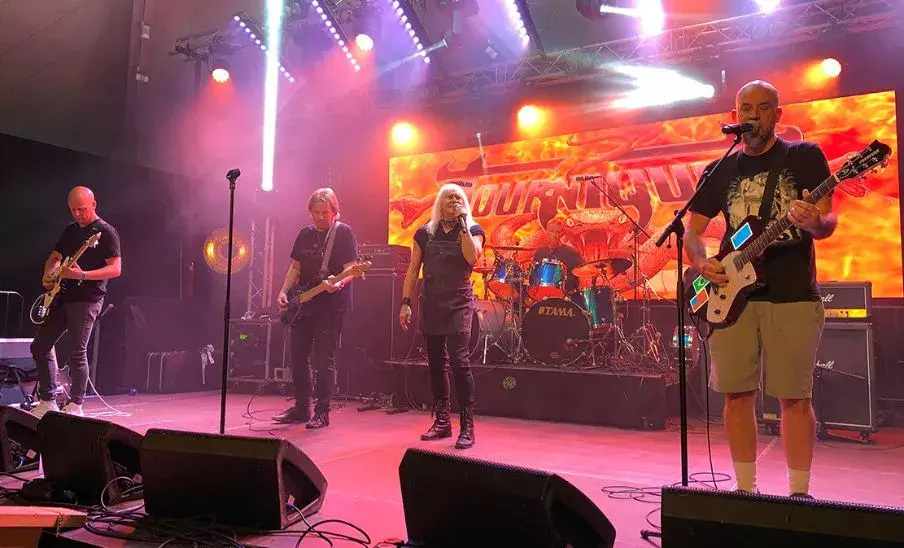 Tourniquet en concierto en Guatemala