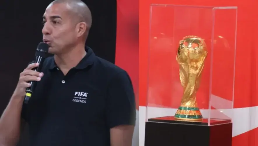 Trofeo del Mundial 2026 en Guatemala