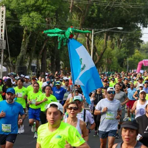 Una carrera 21K Ciudad de Guatemala