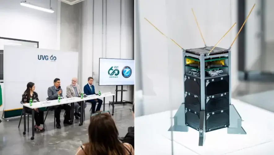 Universidad del Valle de Guatemala firma contrato de lanzamiento al espacio del segundo satélite guatemalteco, QUETZAL-2