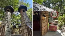 área temática de Harry Potter en La Finka