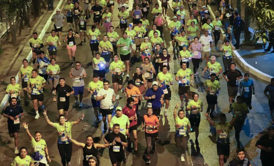 carrera 10K Nocturna Guatemala