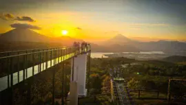 miradores y atracciones El Bambú Villa Canales