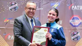 Alejandra Higueros fue premiada como Mejor Atleta Femenina de Poomsae 2025 del Continente