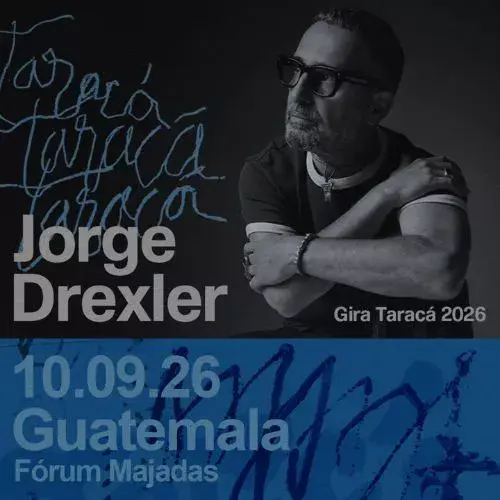 Artista Jorge Drexler en concierto en Guatemala 2026