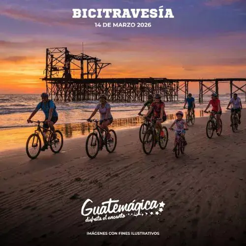 Bicitravesía 2026 en Retalhuleu Gt