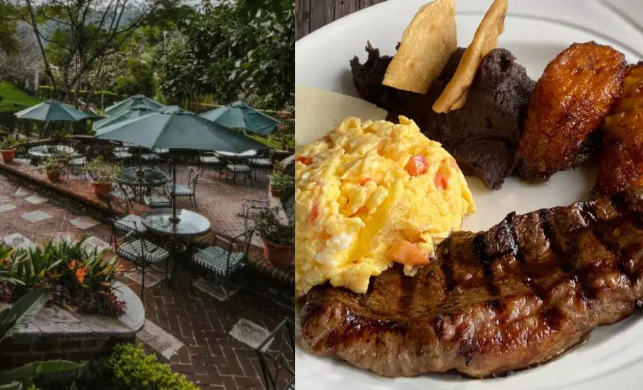 Cafetenango, el restaurante dentro de Finca Filadelfia en Jocotenango, Sacatepéquez