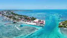 Cayos de Belice desde Guatemala