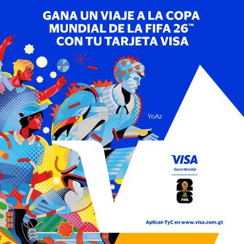 Compras con tarjetas Visa pueden llevar a los guatemaltecos a la Copa Mundial de la FIFA 26™