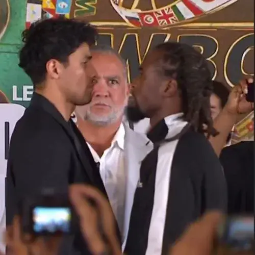 Conferencia de prensa Lester vs Aleem