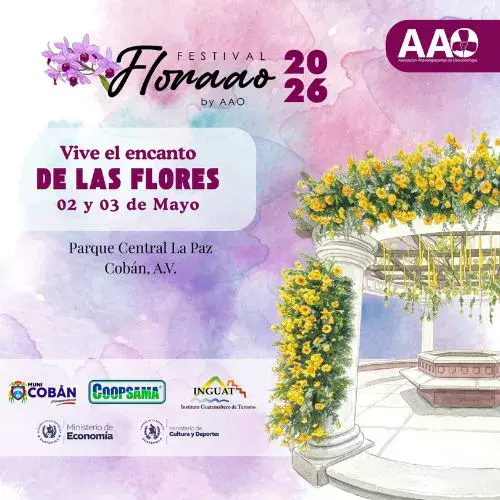 El Festival Floraao 2026 en Cobán