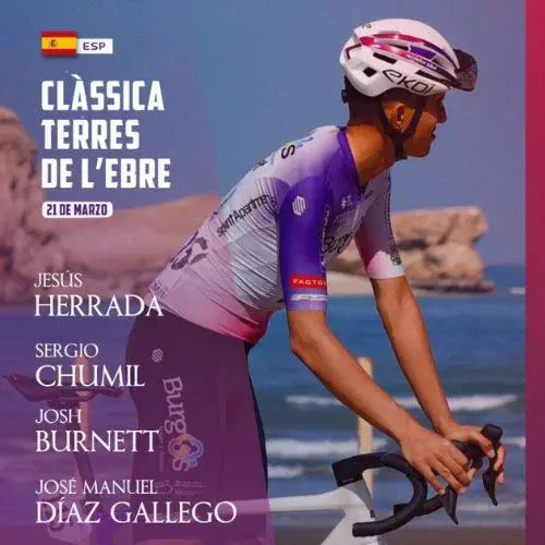 Equipo de Burgos Burpellet en Vuelta Cataluña 2026