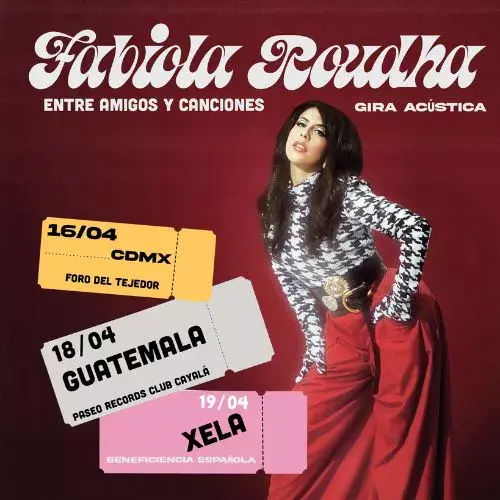 Fabiola Roudha en concierto 2026 GT