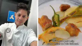 Guatemalteco Selvin Bracamonte clasificó a la semifinal de MasterChef Reino Unido