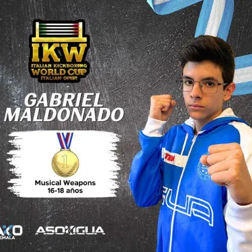 Medalla de oro de Gabriel Mladonado en Italia 2026