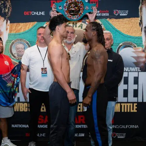 Pesaje Lester vs Aleem