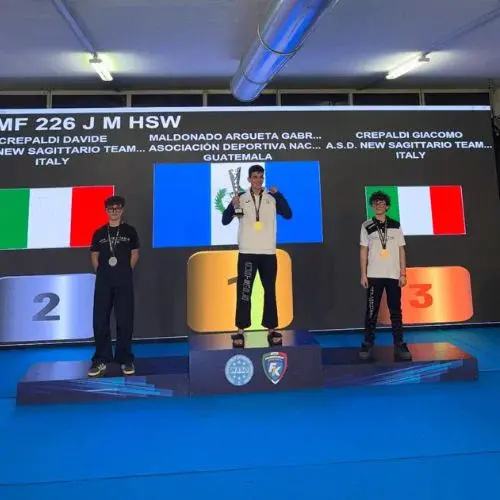 Podio de Gabriel Maldonado en el Open de Italia de Kickboxing 2026