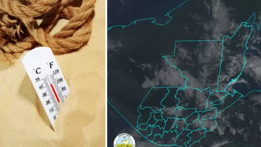 Pronóstico del clima en Guatemala para el 7 y 8 de marzo 2026