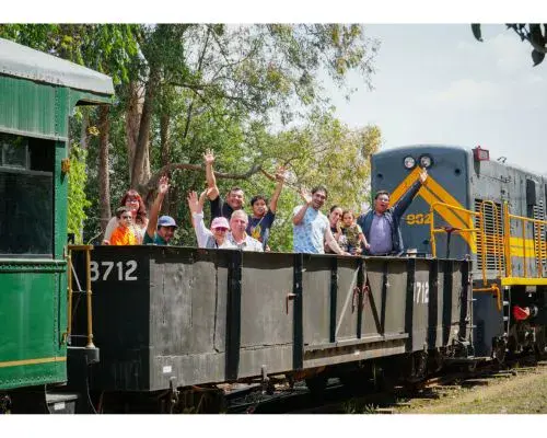 Recorridos en tren del Museo del Ferrocarril en abril 2026