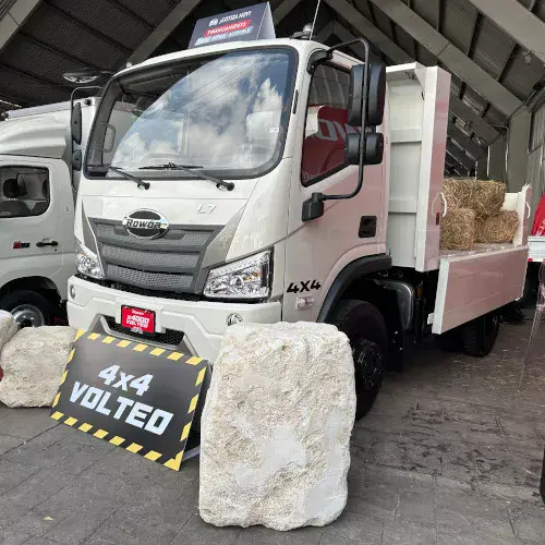 Rowor presenta el nuevo camión X4000 en Guatemala