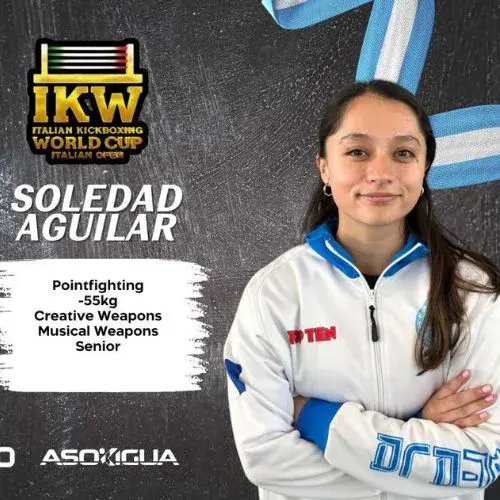 Soledad Aguilar participará en el Italian Kickboxing World Cup 2026